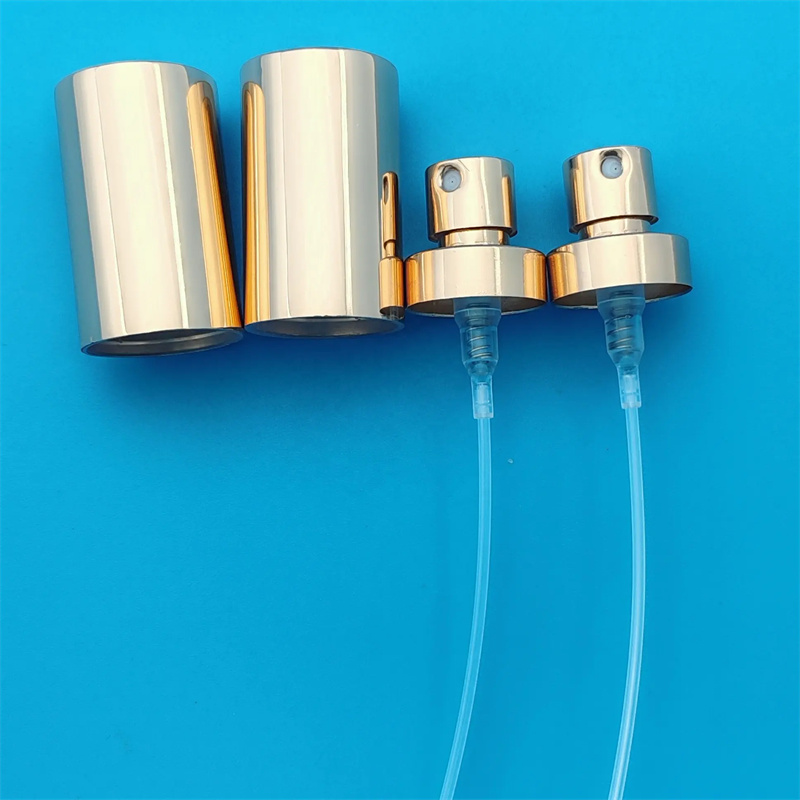 20mm Rose Gold Aluminum Crimp Pump Sprayer