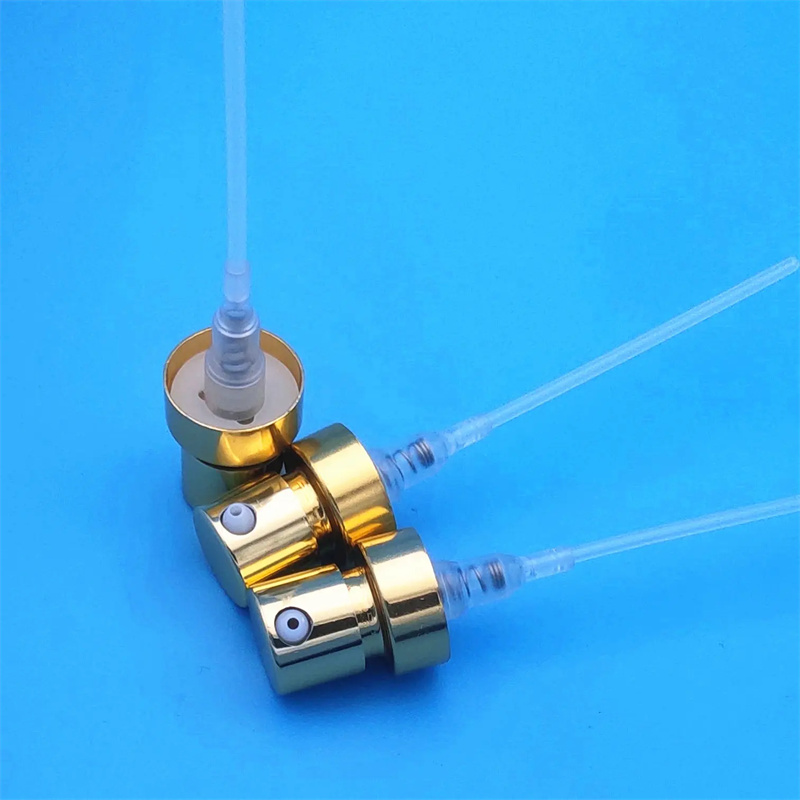 15mm Cosmetic Glass Bottle Crimp Cream Lotion Pump