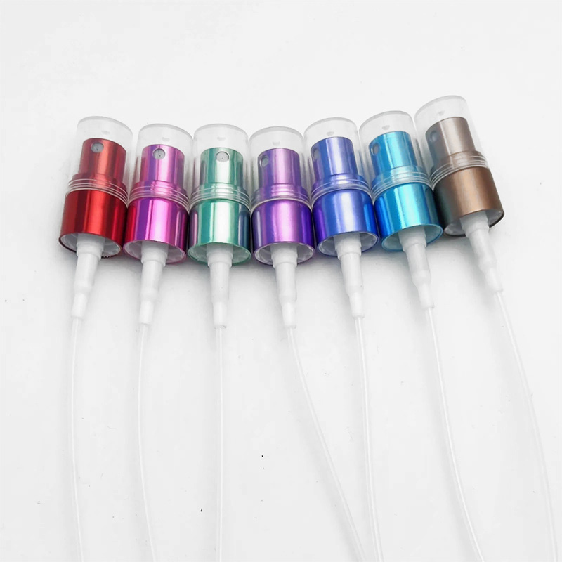 11mm/410 Perfume Plastic Mist Pump Sprayer With Aluminum Cap